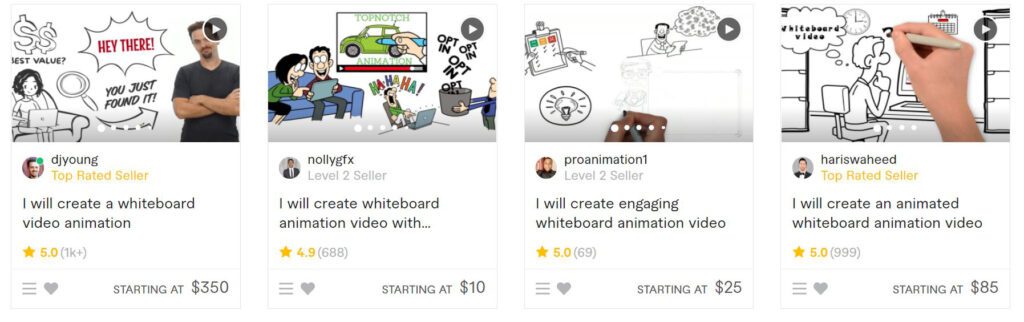 make money from white board animations