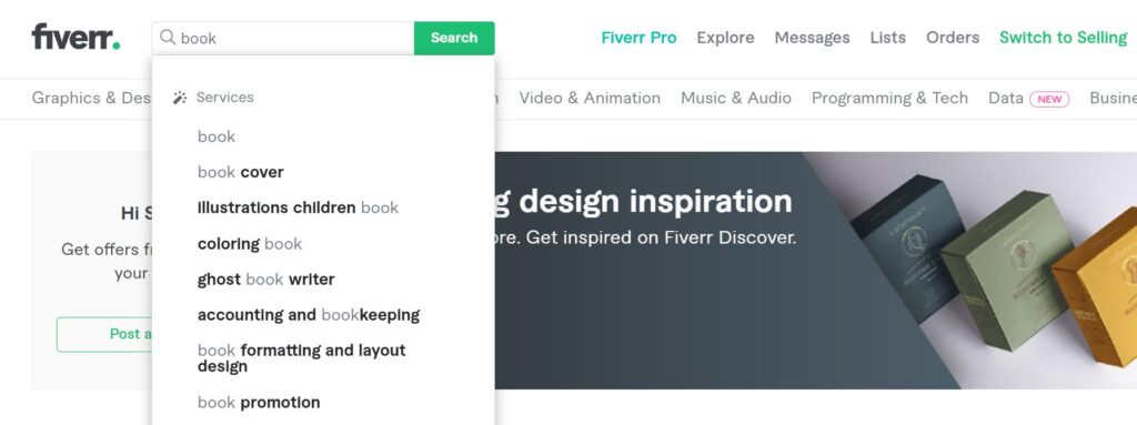 rank your gig on the first page on Fiverr by doing better keyword research