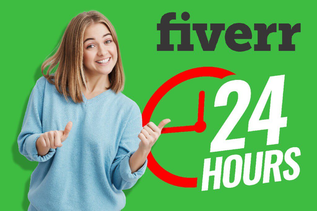 stay online 24 hours in fiverr to rank your gig