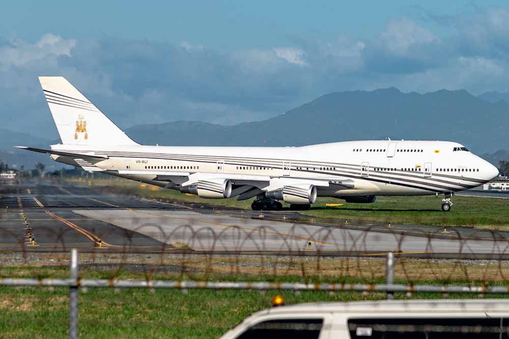 Sultan of Brunei personal flight