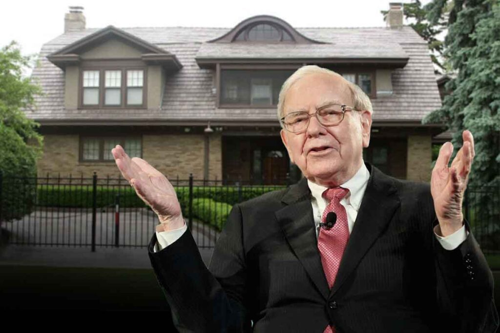 Buffett lives a simple life in his Omaha house