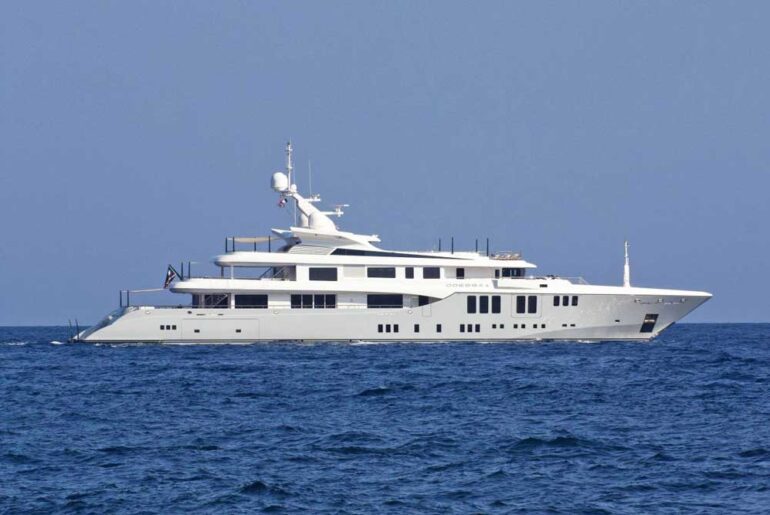 who owns private yacht in india