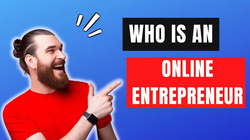 online entrepreneur