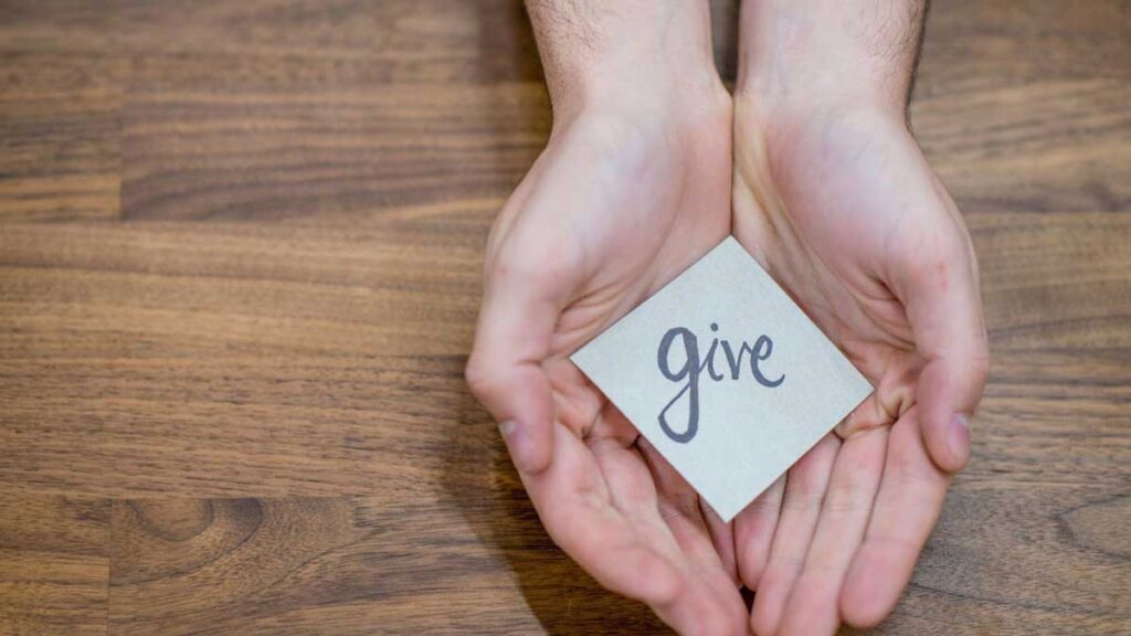 Teach Generosity