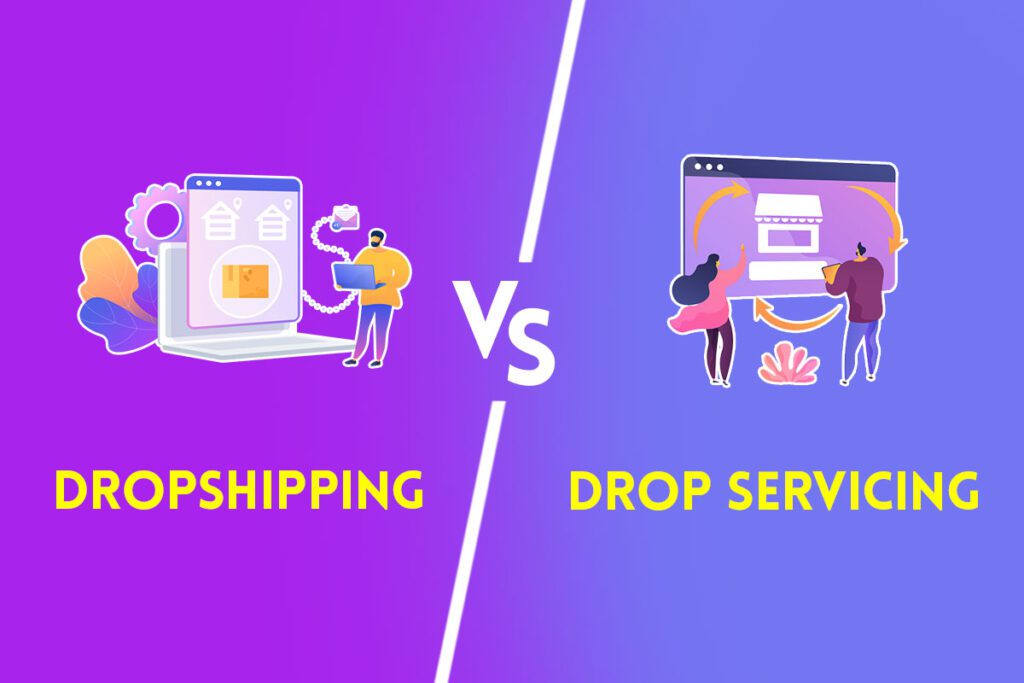 drop servicing vs dropshipping