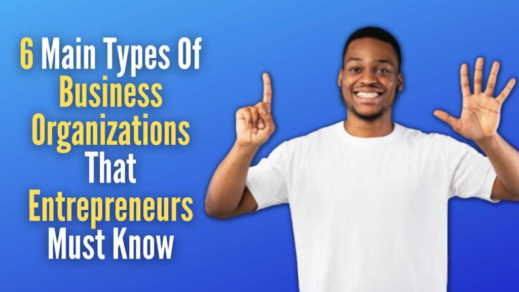6 Main Types Of Business Organizations